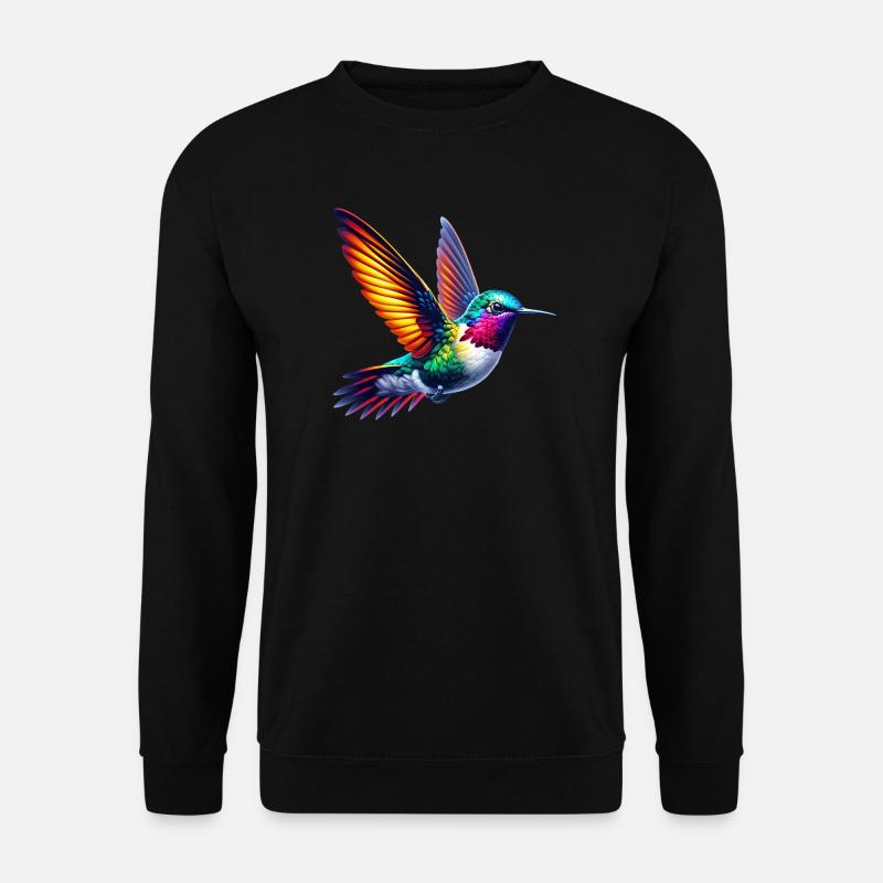 Kolibri - Unisex Pullover - Schwarz
