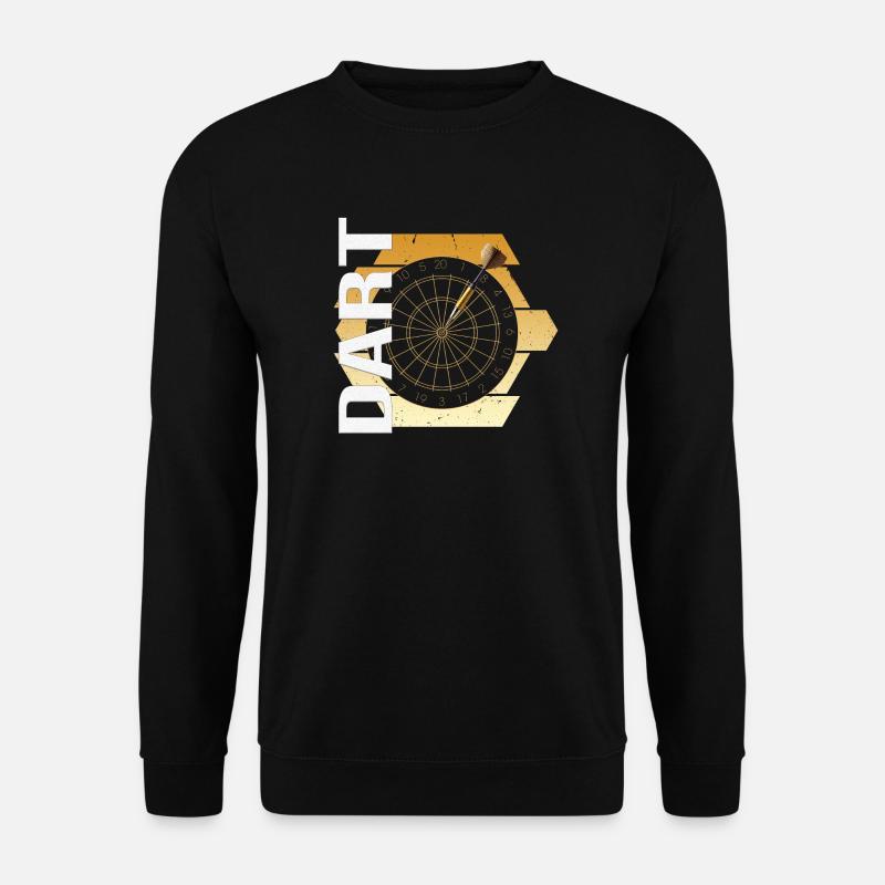 Dart - Unisex Pullover - Schwarz