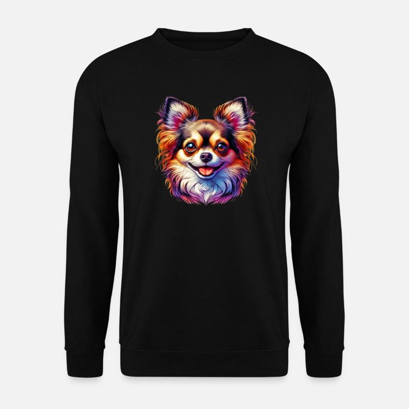 Chihuahua Hund - Unisex Pullover - Schwarz