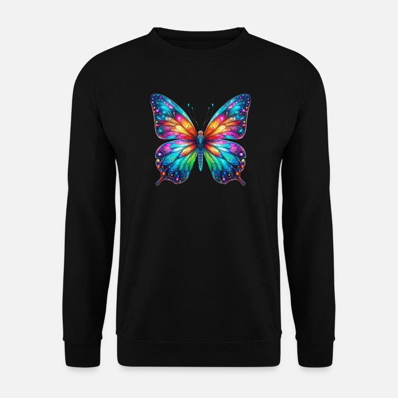 Butterfly - Unisex Sweatshirt - black