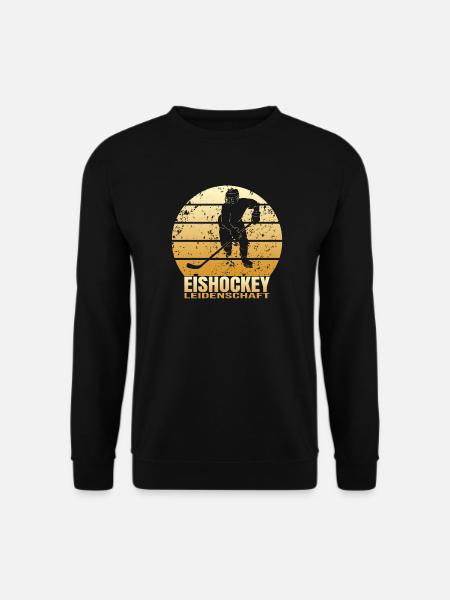 Eishockey Leidenschaft - Unisex Pullover - Schwarz