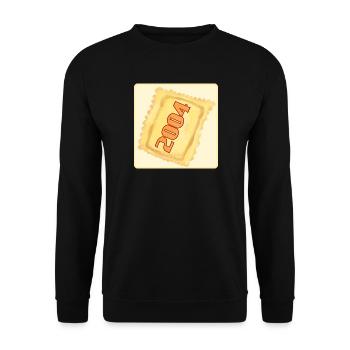 ANNIVERSAIRE 2004 RAVIOLI DUMPLINGS - Sweat-shirt Unisexe - noir - Devant - Alina (178cm) & Michal (187cm)
