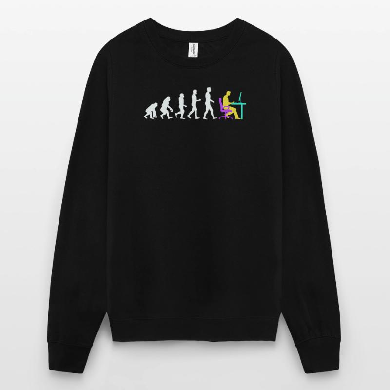 Développeur Evolution Computergeek Open Source Sweat-shirt Unisexe