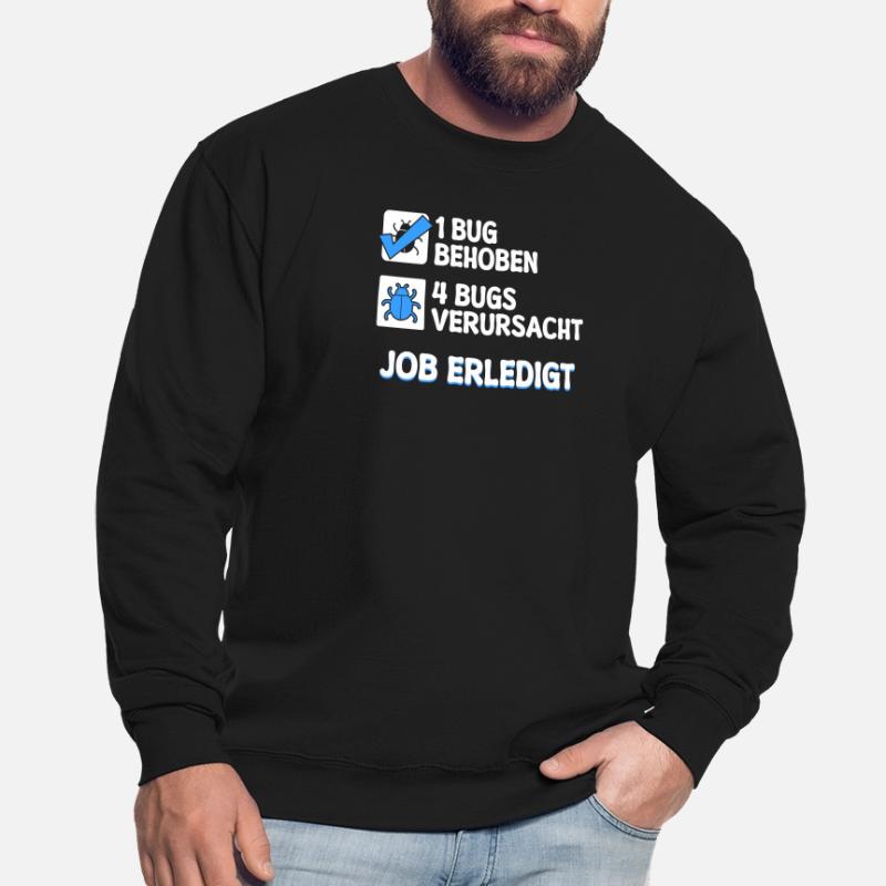 Développeur Coden skripting bugs debug correction de bugs Sweat-shirt Unisexe