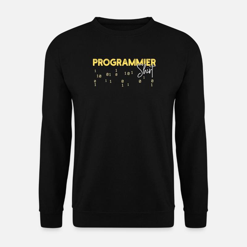 Developer Statement Coden Skripting Webentwickler - Unisex Pullover - Schwarz