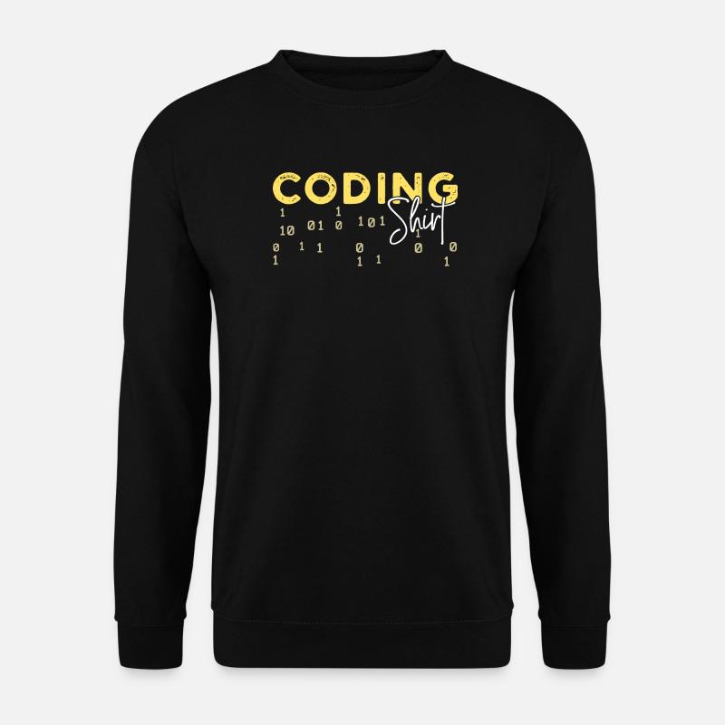 Coden Statement Développeur Programmeur Scripting - Sweat-shirt Unisexe - noir