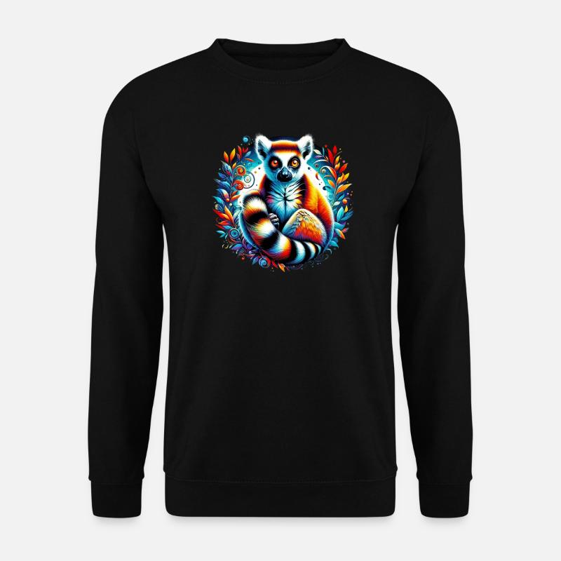 Lemur - Unisex Sweatshirt - black