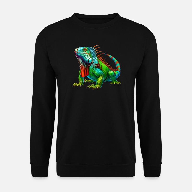 Iguana - Unisex Sweatshirt - black