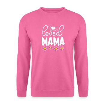 Geliebte Mama - Unisex Pullover - Pink - Vorne