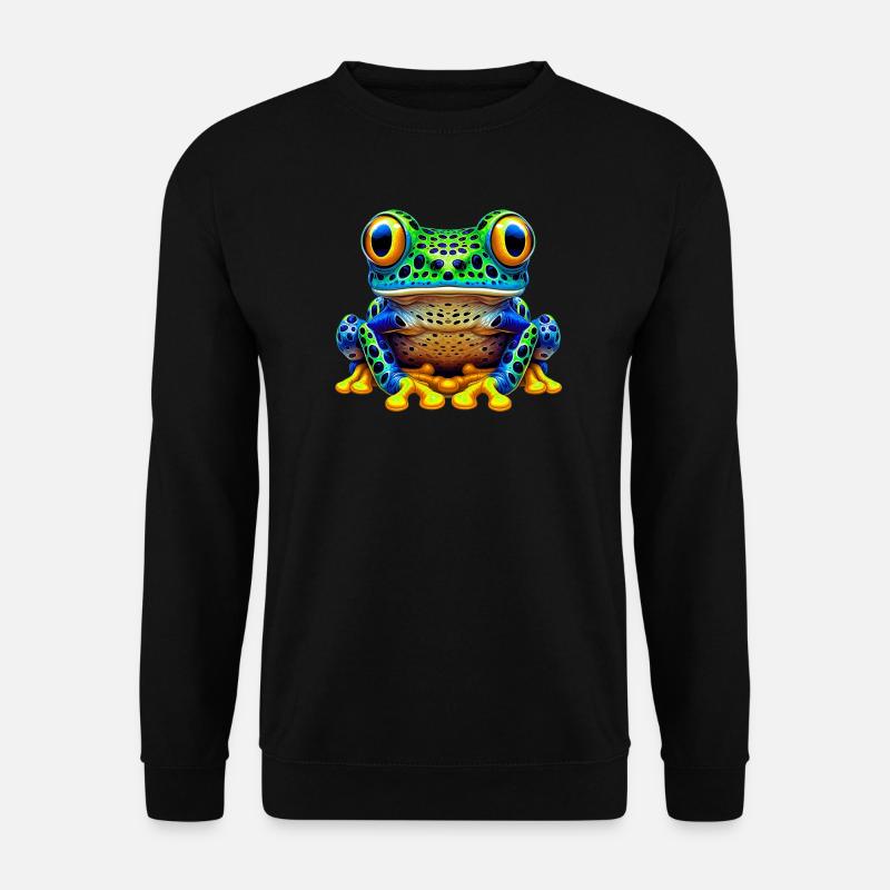 Frosch - Unisex Pullover - Schwarz