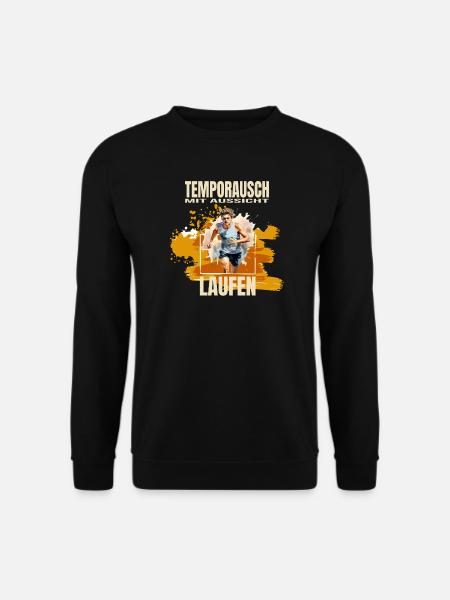 Temporausch mit Aussicht - Unisex Pullover - Schwarz