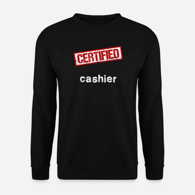 Caissier - Sweat-shirt Unisexe - noir