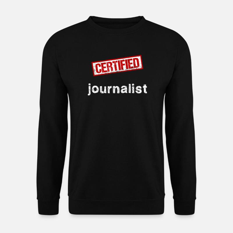 Journaliste - Sweat-shirt Unisexe - noir