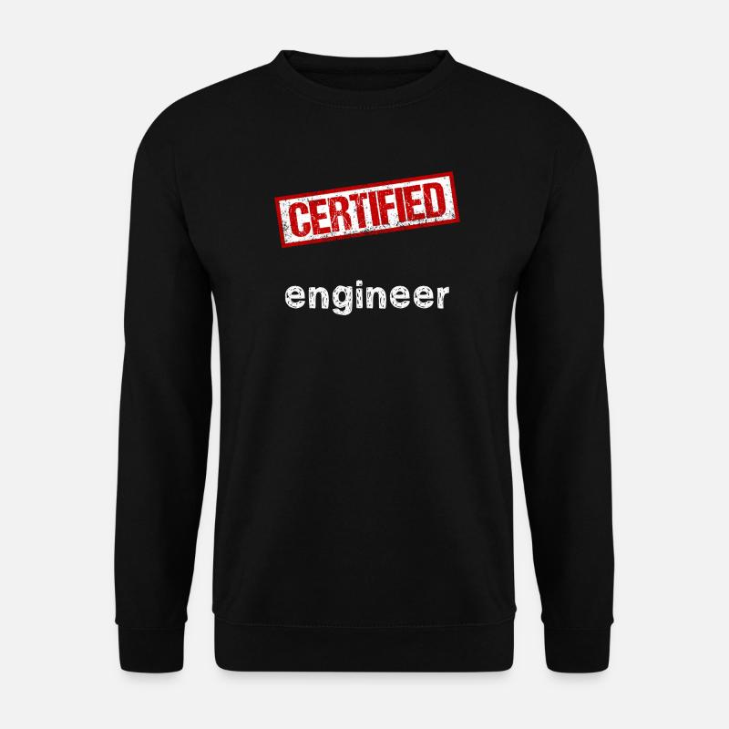 Engineer - Unisex Sweatshirt - black