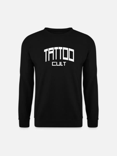 Tattoo Cult Inked Tribal Artist Studio - Unisex Pullover - Schwarz