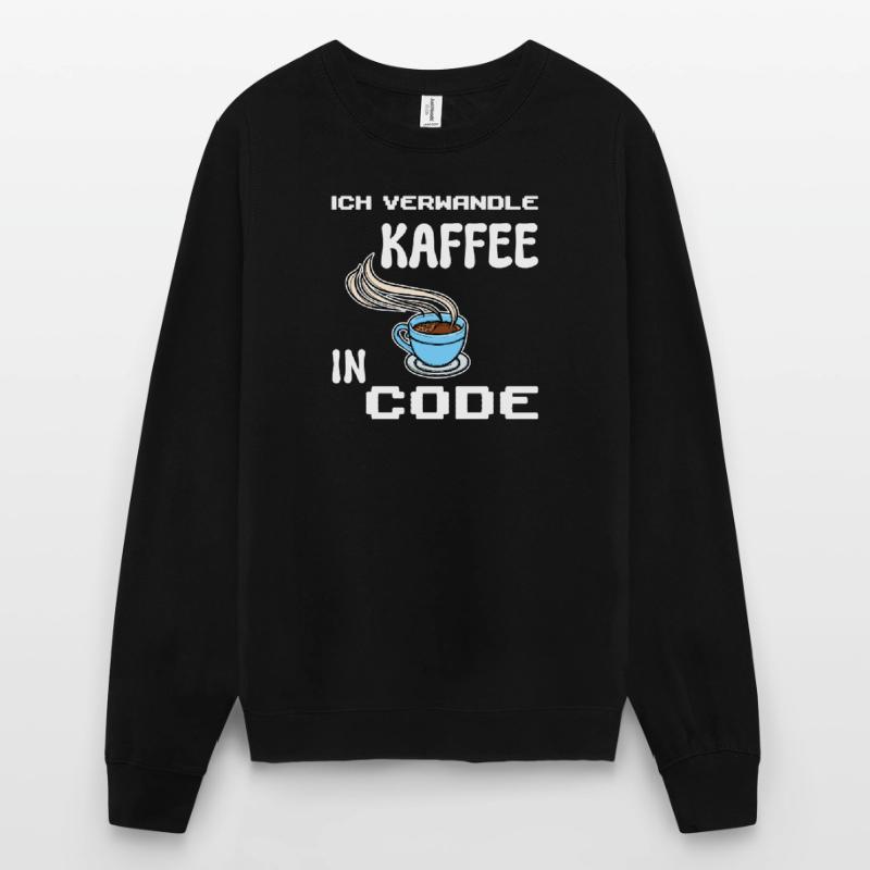 Developer Computerfreak Statement Coden Skripting Unisex Pullover