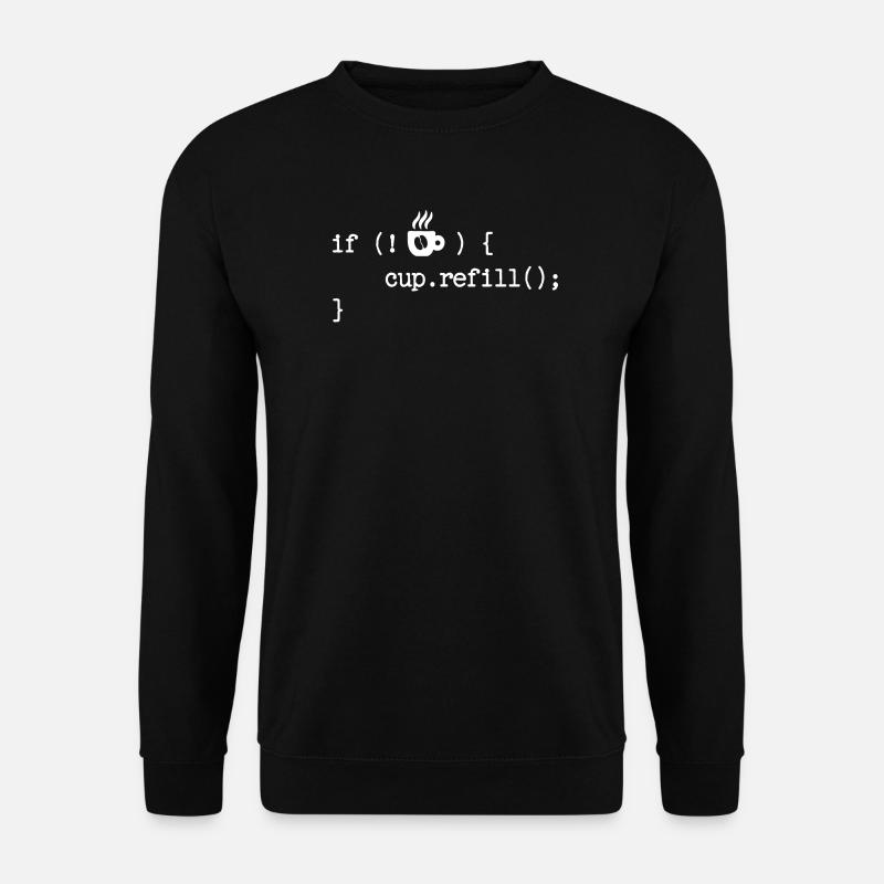 Debug Programmierer Coden Developer Computerfreak - Unisex Pullover - Schwarz