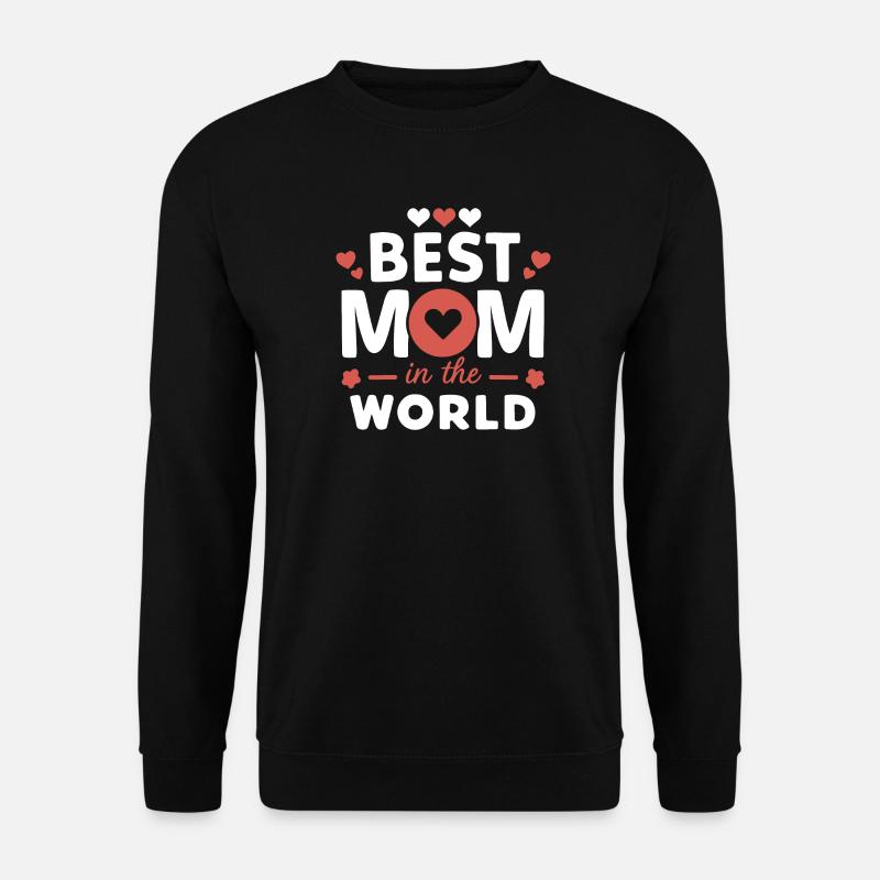 Beste Mama der Welt - Unisex Pullover - Schwarz