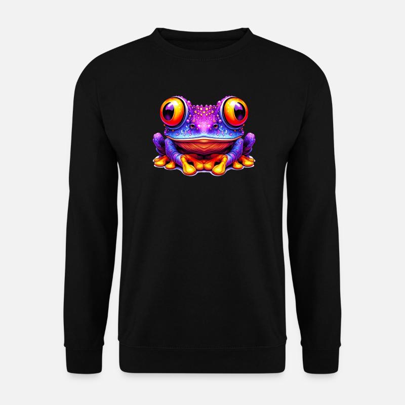 Frosch - Unisex Pullover - Schwarz