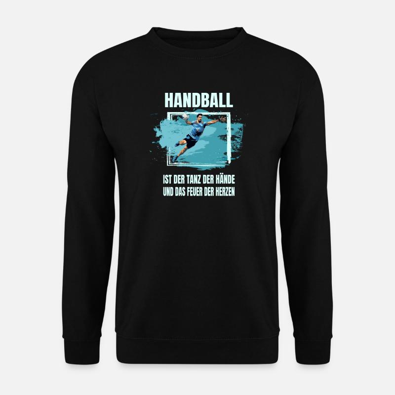 Handball - Unisex Pullover - Schwarz