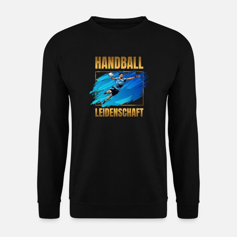 Handball Leidenschaft - Unisex Pullover - Schwarz