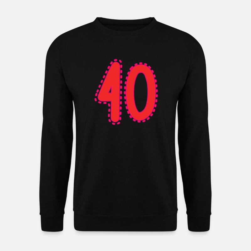 40 - Unisex Sweatshirt - black
