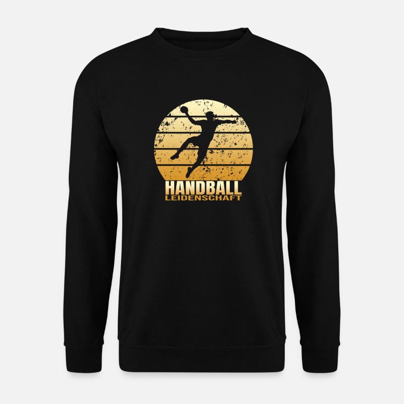 Handball Leidenschaft - Unisex Pullover - Schwarz