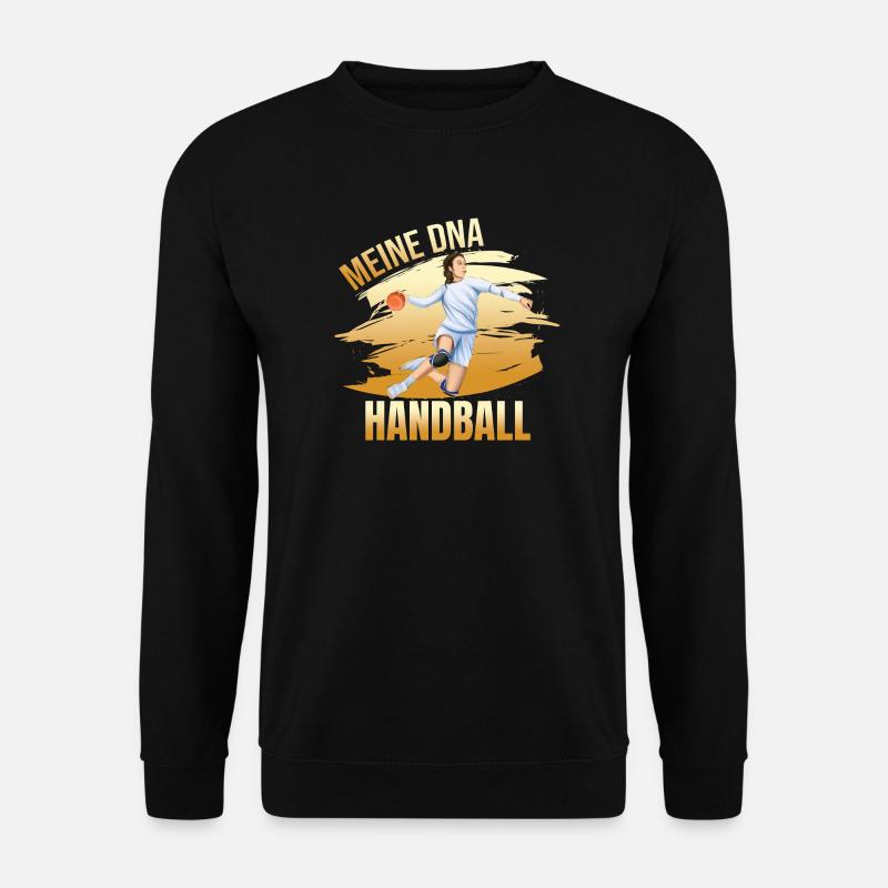 Meine DNA - Handball - Unisex Pullover - Schwarz