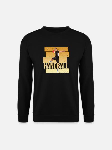 Handball - Unisex Pullover - Schwarz