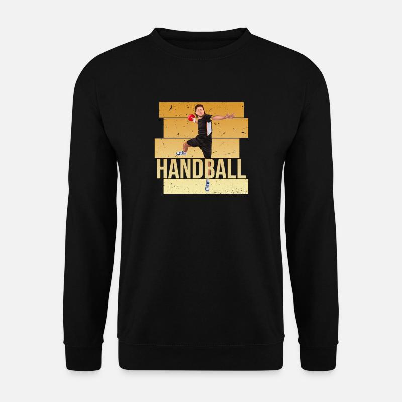 Handball - Unisex Pullover - Schwarz