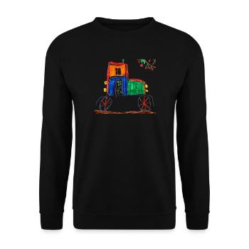SUV Vision 1964 - Unisex Sweatshirt - black - Front - Alina (178cm) & Michal (187cm)