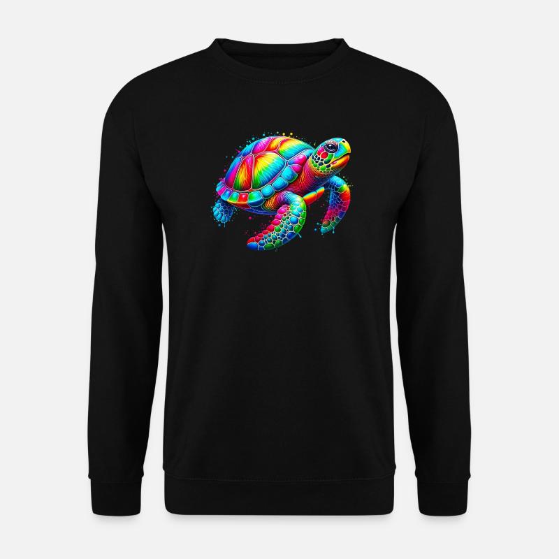 Turtle - Unisex Sweatshirt - black