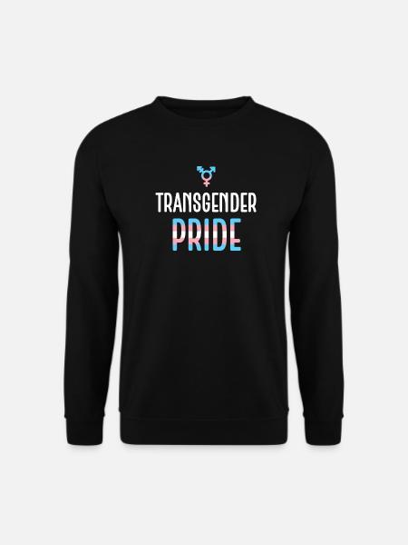 LGBTQ Pride Month - Transgender Pride - Unisex Sweatshirt - black