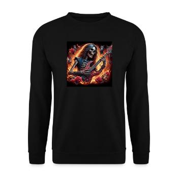 Métalleux après la mort - Sweat-shirt Unisexe - noir - Devant - Alina (178cm) & Michal (187cm)