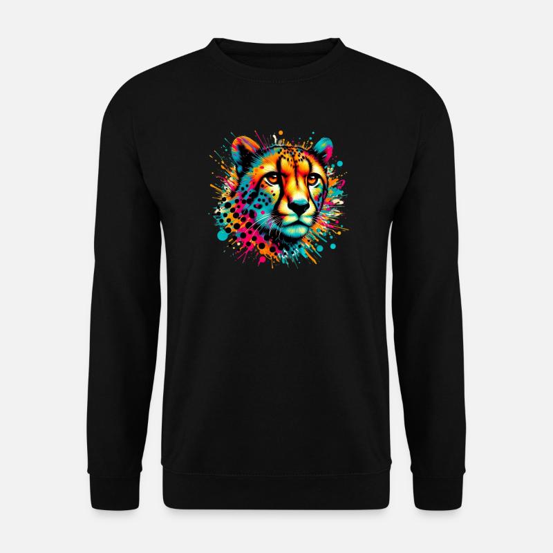 Cheetah - Unisex Sweatshirt - black