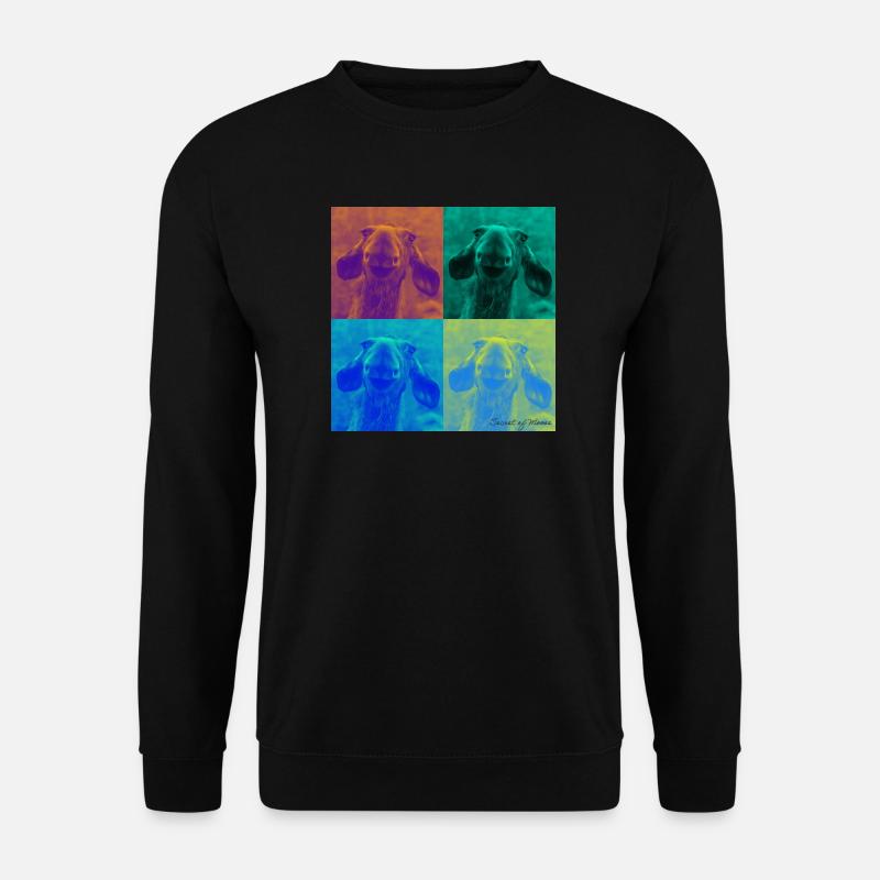 Secret of Moose - Duplex - Unisex Pullover - Schwarz