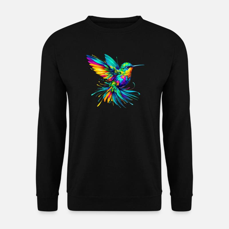 Hummingbird - Unisex Sweatshirt - black