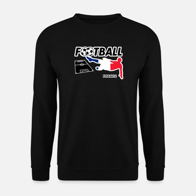 Fußball Fieber Frankreich - Unisex Pullover - Schwarz