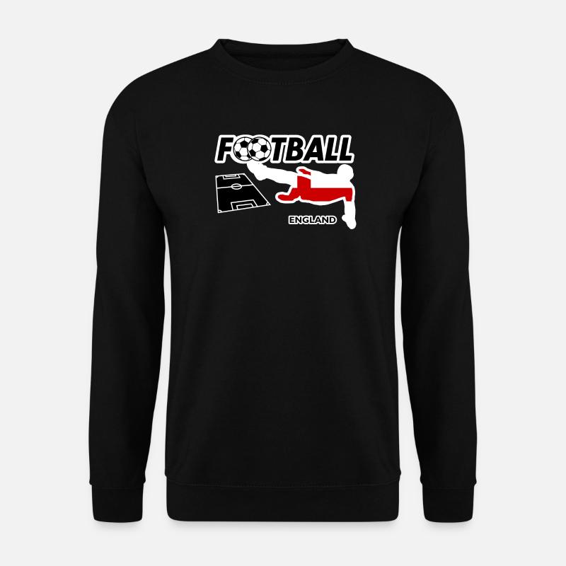 Fußball Fieber England - Unisex Pullover - Schwarz