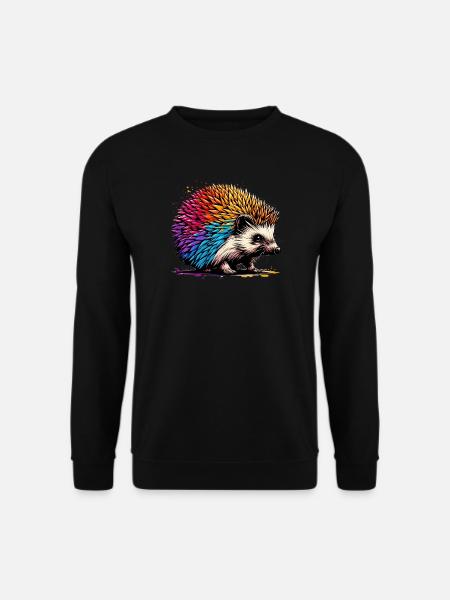 Igel - Unisex Pullover - Schwarz