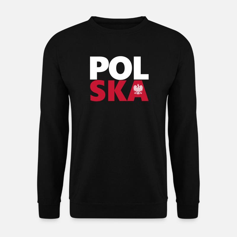 Poland - Unisex Sweatshirt - black