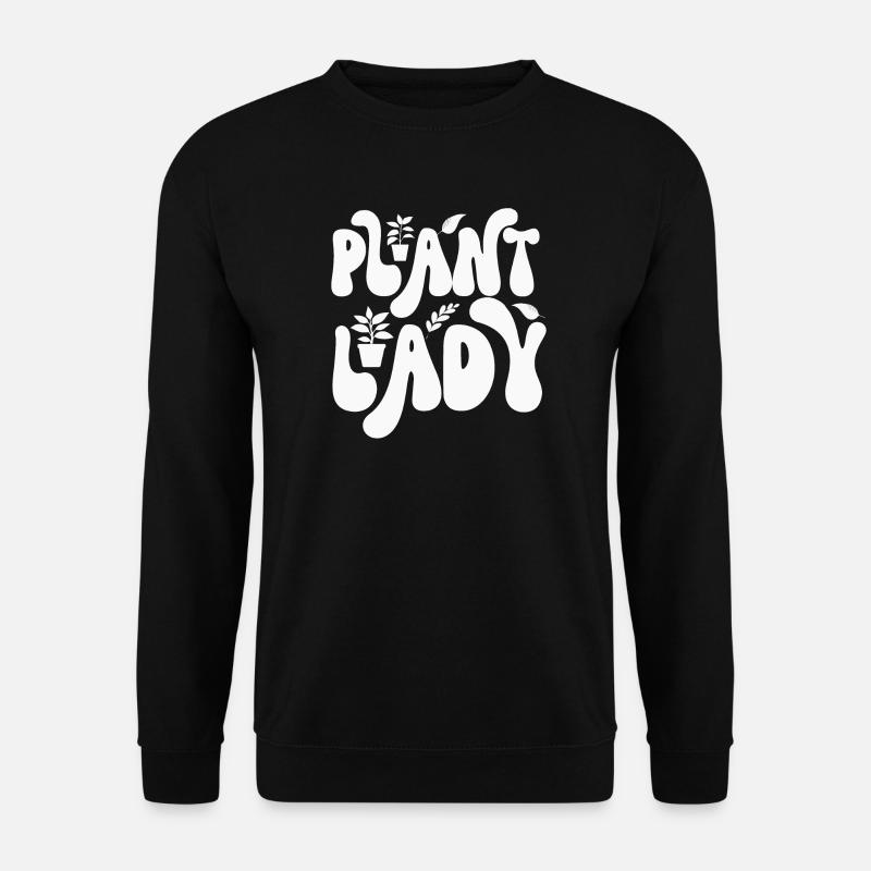 Pflanzen - Unisex Pullover - Schwarz