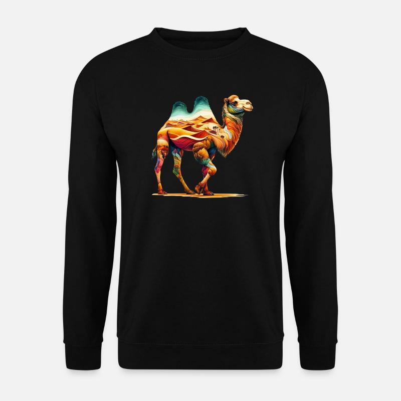 Camel - Unisex Sweatshirt - black