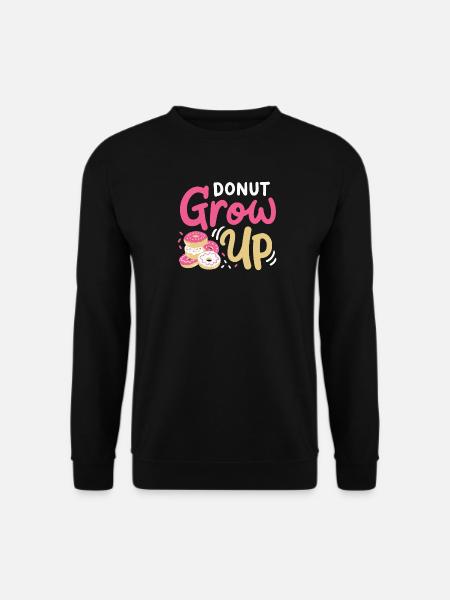 Donuts Donut-Liebhaber - Unisex Pullover - Schwarz