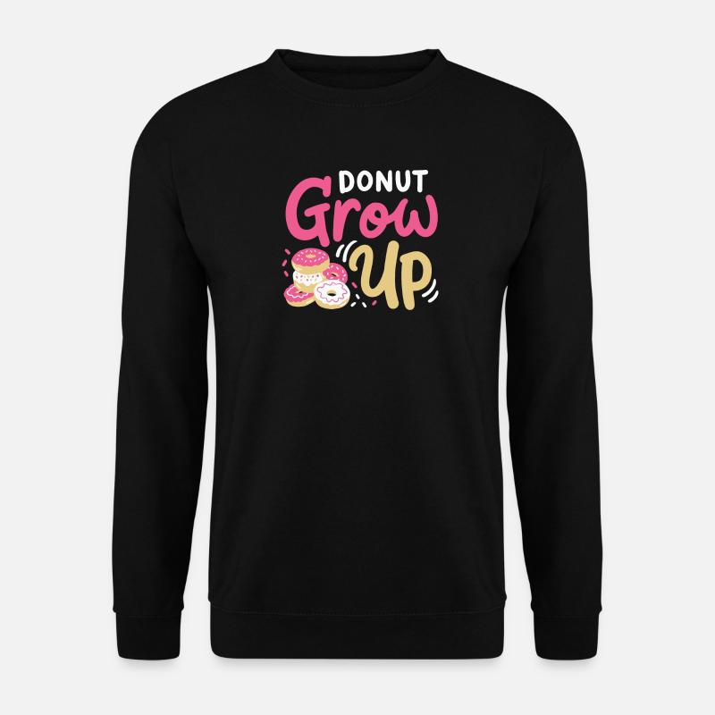 Donuts Donut-Liebhaber - Unisex Pullover - Schwarz