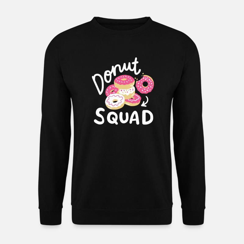 Donut-Trupp-Matching - Unisex Pullover - Schwarz
