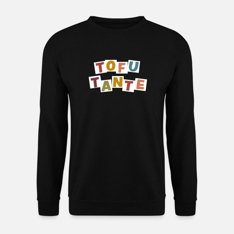 Tofu-Tante - Unisex Pullover - Schwarz