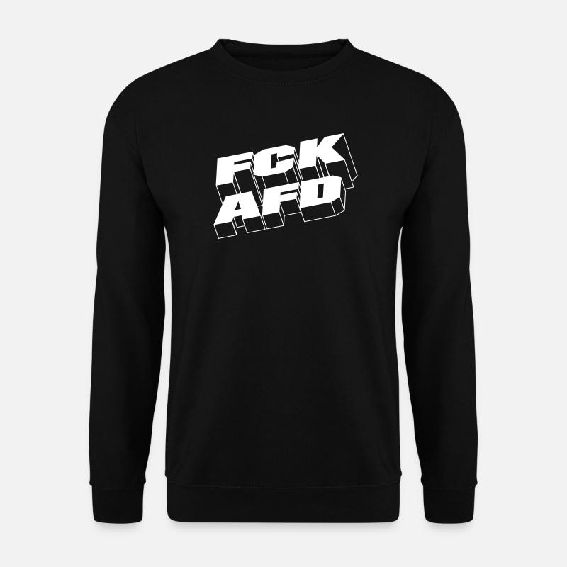 FCKAFD - Unisex Pullover - Schwarz