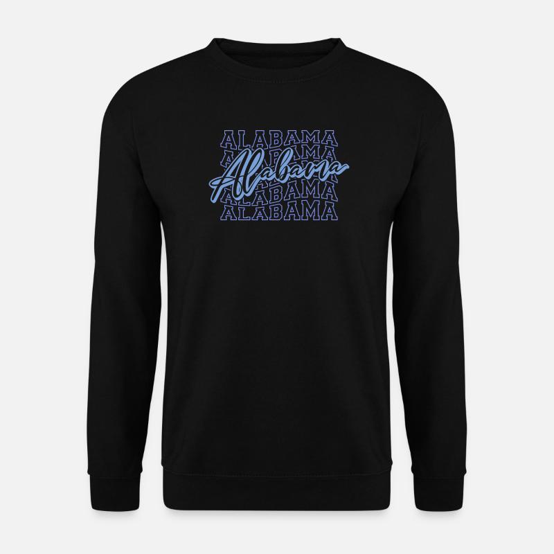 Alabama - Unisex Pullover - Schwarz
