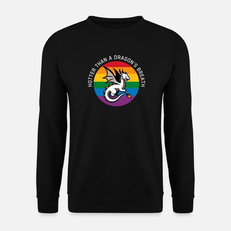 Lgbt-Drache - Unisex Pullover - Schwarz